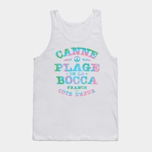 Plage de La Bocca, France Tank Top